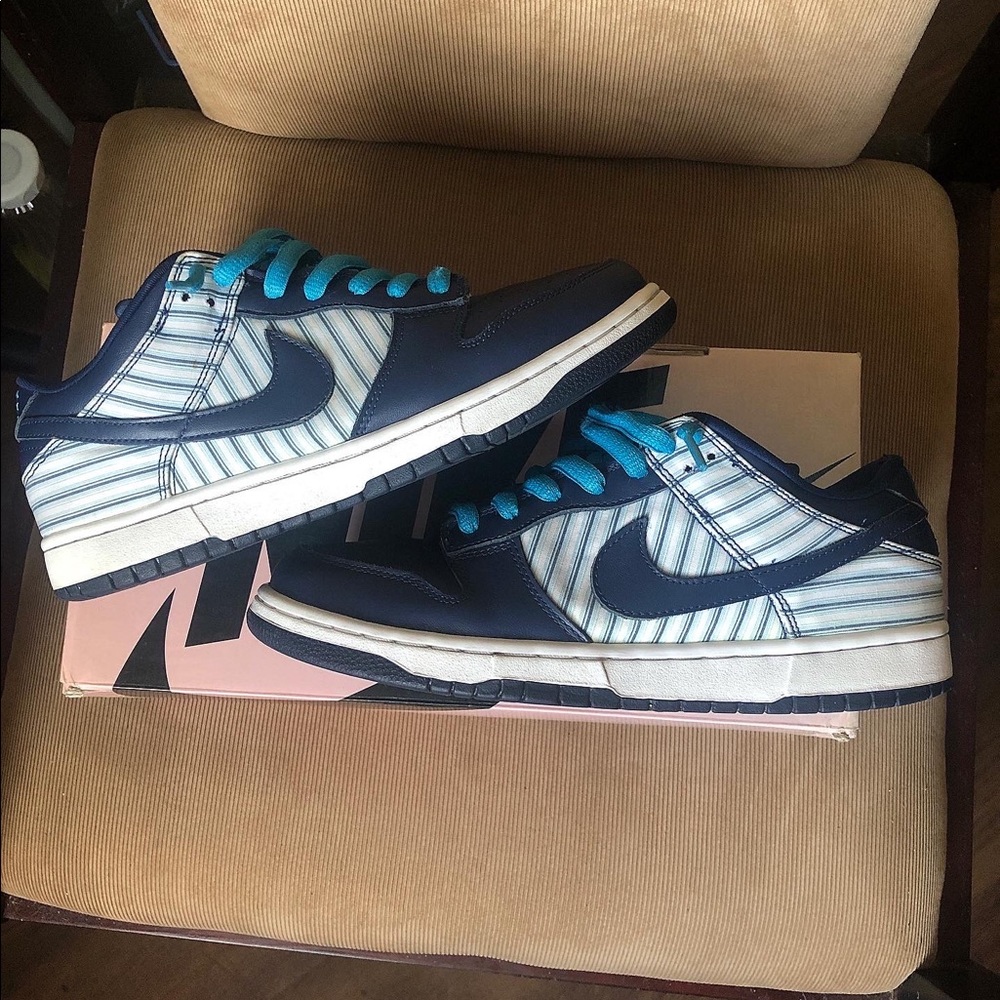 2005 Nike Dunk Low Pro SB Blue Avenger Og Box